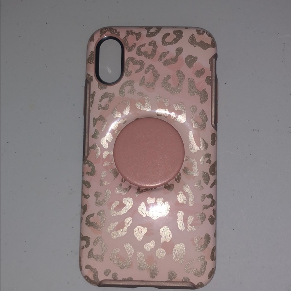 IPhone X/XS Otterbox PopSocket case
